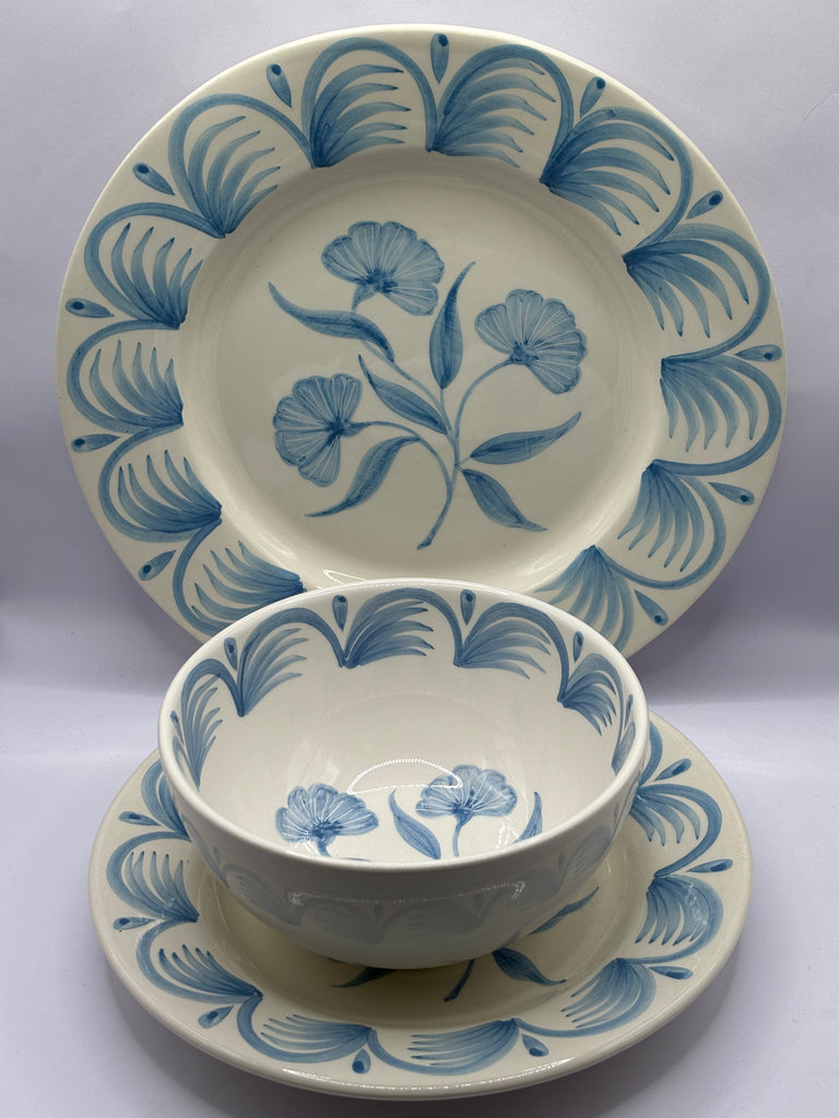 Vajilla ceramica hecha a mano Ramillete